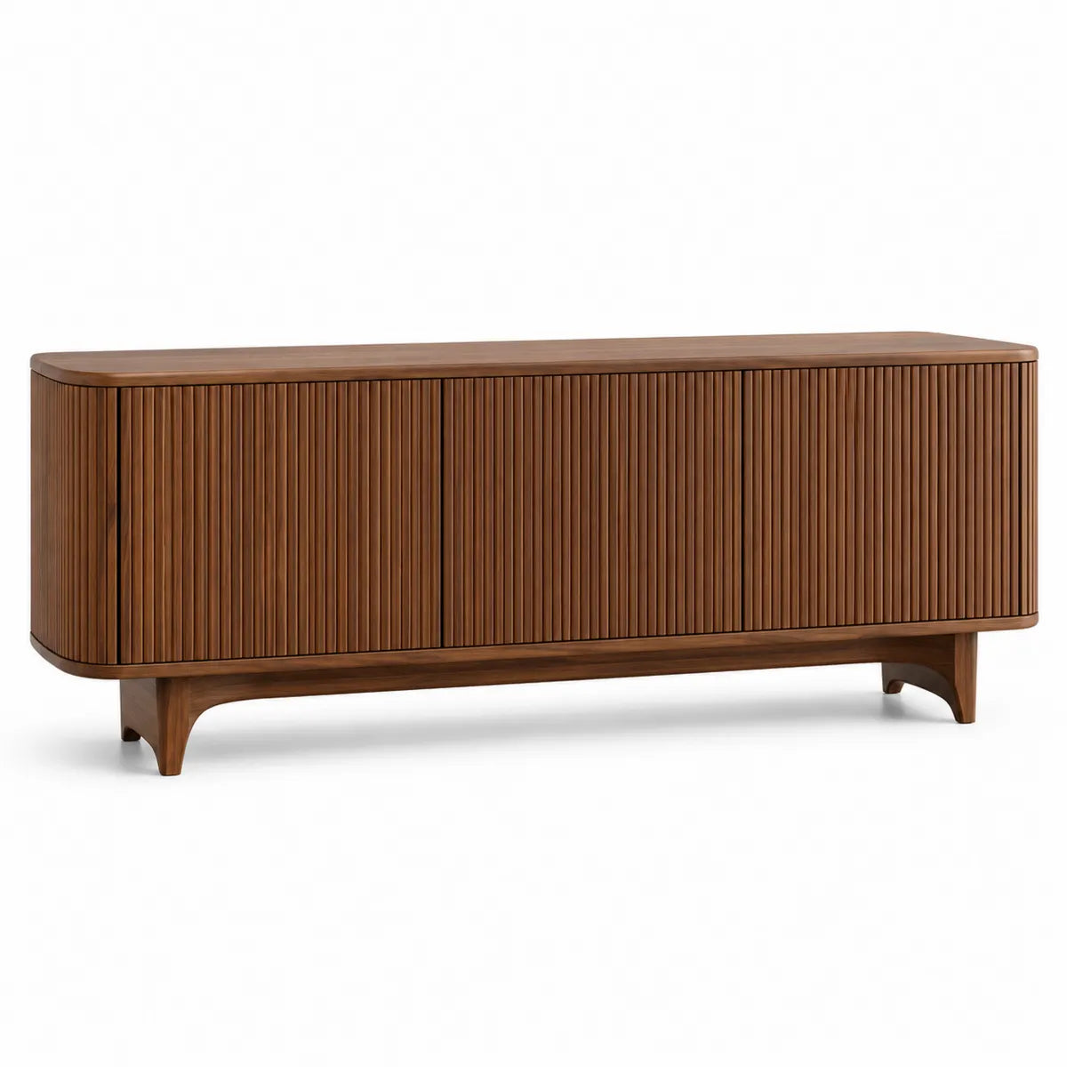 Szafka RTV drewniana z orzecha 180x45x60 cm