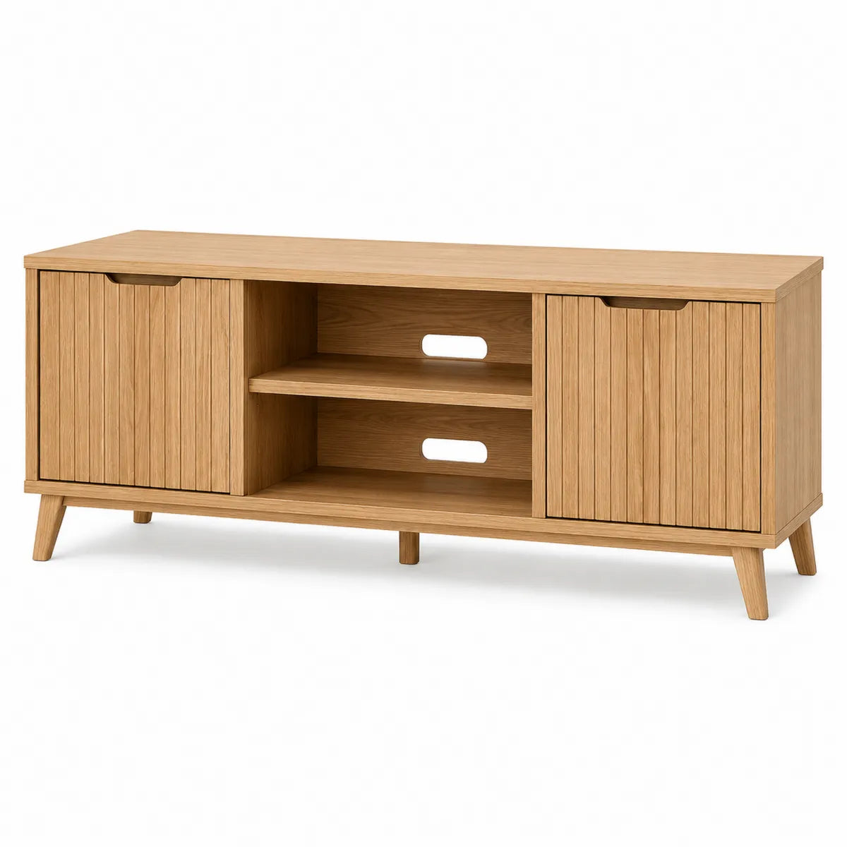 Szafka RTV dębowa 120x40x50 cm