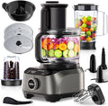 YASHE robot kuchenny, Mikser, 2, 5 l, 1300 W, 3 prędkości + Puls, 5 l Bol & 1, 5 l Jarre, 1