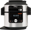 Ninja OL650EU frytkownica beztłuszczowa, 7,5 l, Foodi MAX Multicooker ze Smart pokrywką, wielofunkcyjne urządzenie do gotowania 12 w 1