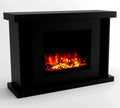 Kominek elektryczny, 120x84x38 cm, 1500 W, 1500W, zdalne sterowanie, GLOW FIRE Wolnostojący kominek TARVOS, Kominek elektryczny z grzałką