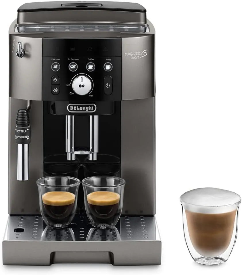 De'Longhi automatyczny ekspres do kawy, Z 'Longhi Automatyczna ekspres do kawy, dotyk, czarny, Magnifica S Smart ECAM250, 4 Przepisy w jednym dotyku, 33, TB, Automatyczna ekspres do kawy z