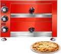 Hydravex piec do pizzy, Elektryczny mini piekarnik do pizzy, 12 cali, licznik, profesjonalny, restauracja, stal nierdzewna