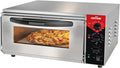 crosson piec do pizzy, Pizza piekarnik elektryczny, 50 × 50 CM, 3000 W, minutnik, profesjonalny, restauracja, stal nierdzewna, temperatura do 350°C, 30 min minutnik