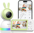 YESIMOM, Monitor, laptop, WiFi, przenośny aparat bez WiFi i WiFi tryb podwójny, 360 ° Automatyczne śledzenie, dziecko z 4.3 'ekran