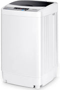 Pralka, 4,5 kg, 310 W, 85 cm, 50 x 50 x 85 cm, COSTWAY Pralka 4,5 kg, ładowana od góry pralka z pompką, mini pralka 310 W/ 50 x 50 x 85 cm