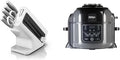 Shark, Ninja K62006EUWH 7- in-1 suszarka na gorące powietrze, 6 l, 7 programów, stal nierdzewna, OP300EU, 6 ostrych części, 7 funkcji gotowania 7-en-1