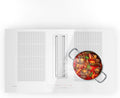 Klarstein płyta indukcyjna, 7200 W, 610 m³/h, stal nierdzewna, sterowanie dotykowe, Chef-Fusion płyta indukcyjna z wbudowanym okapem