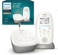 PHILIPS, SCD733 / 26 kołysanka, Avent DECT, dla Audio Baby Listener z zegarkiem projekcyjnym Star, zakres 330 m, zasięg 24-godzinny SCD733/26
