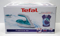 Tefal żelazko parowe, FV6520 Zakład parowy 2400 W 0, biały, turkusowy ceramika, 0, 25 l