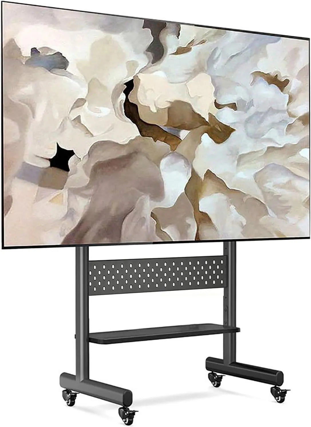Generic, Szafa TV, 85 cali, przenośne, poruszające się koła, regulowana wysokość, uchwyt TV na dom i biuro