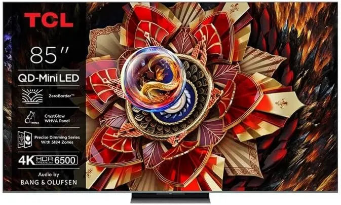 TCL, Google C9K Smart TV, 85 cali, TV, 4K UHD, 85 'C9K - 4K QD Mini TV LED Google