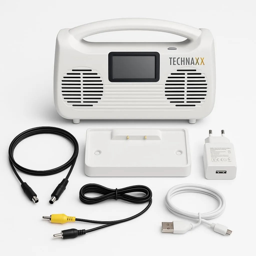 Technaxx, Smart TV TX- 317, TV, Telewizor bezprzewodowy z 10 W Bluetooth Stereo Base Station 5.3 Głośnik TX-317, LCD