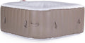 Pompa wodna, 1800 W, 1,91 m³/h, Dmuchane spa 'Monac' z PVC, Szaro-brązowe/kremowe