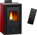Sannover Thermique, naczynia kuchenne, 9, 4 kW, Piec, Anita powietrza piecyk do pelet 9.4 kW Bordeaux Sannoker