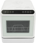 CLEADONG zmywarka kompaktowa, Zmywarka, 6 l, duży zbiornik, kemping, apartamenty, 6 l zbiornik wodny i ekran LED