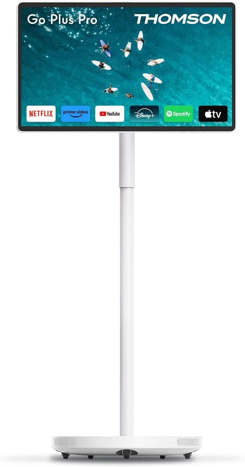THOMSON, Model 5MP, WiFi 6, aparat 5MP, 69 cm, Go Plus Pro Inteligentny ekran dotykowy 27 Inch, 4-godzinna bateria, Android, Bluetooth, FHD, Polecenie