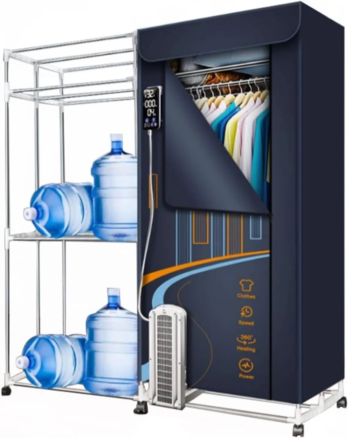 SOVORM, Suszarka, 1600 W, zegar, 3 poziomów, 360 minut regulatora