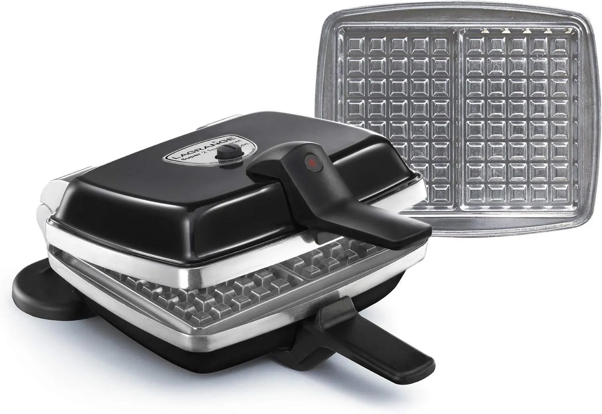 LAGRANGE gofrownica / opiekacz, Super2 Multifunction, Tradycyjny gofrownica, 1000 W, 1 zestaw płyt, 039121, Gaufre, Made in France