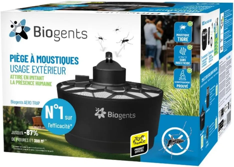 Biogents, Pułapka, 300 m, Mosquito Trap & Komary Tygrys na zewnątrz, App, Aero Trap