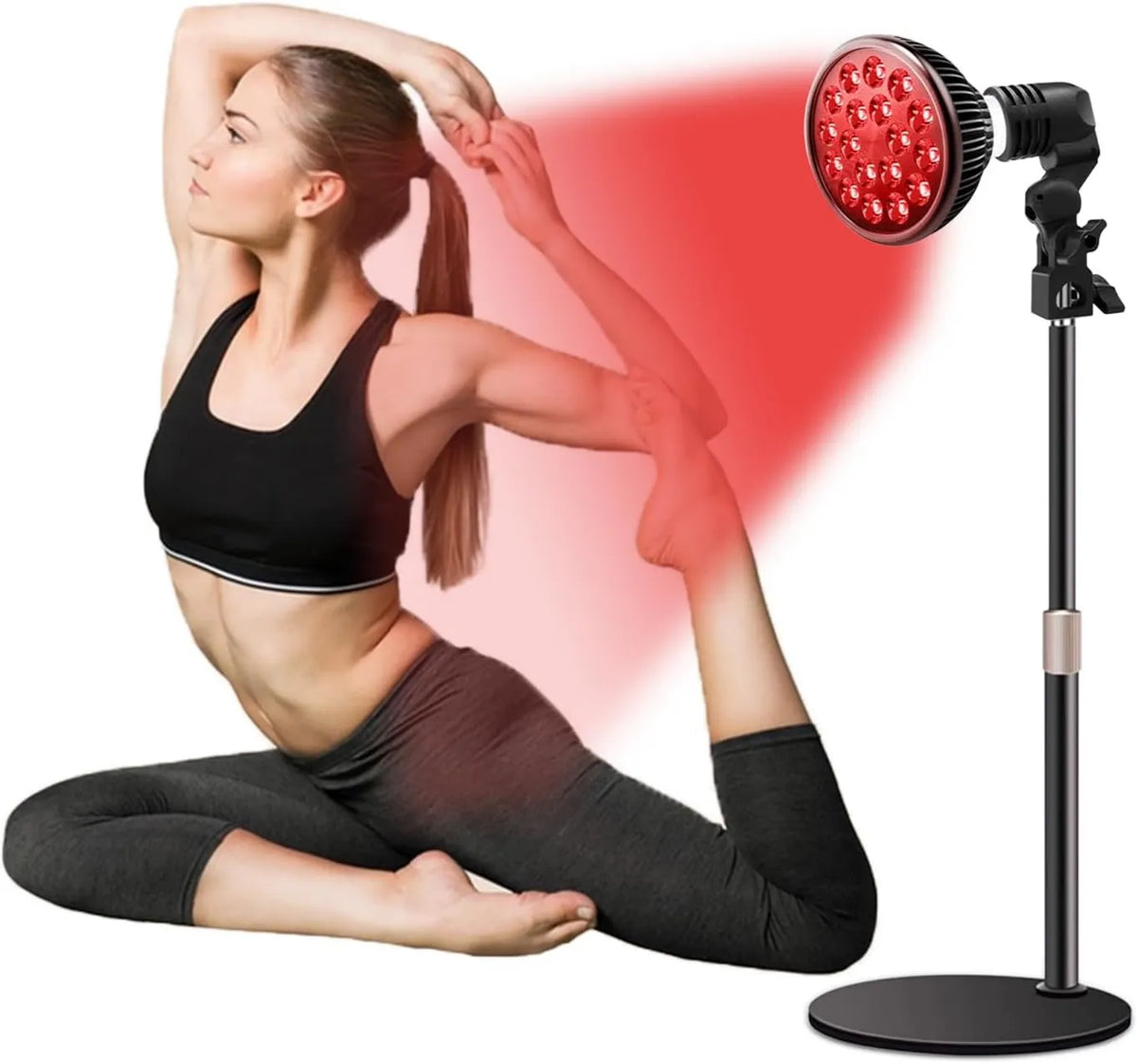 Aolawco, Lampa, 850 nm, 660 nm, czerwona, czerwona lampka z podstawą