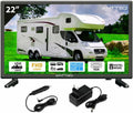Antteq telewizor, Smart TV, 22 cale, 12 V, E- class, TV, AE22F5C- T21, potrójny tuner DVB- T2, S2, kemping, Audio Dolby, 55 cm, SCART & CI + AE22F5C-T21 DVB-T2