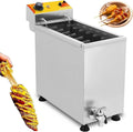 RayGenius frytkownica beztłuszczowa, Roller Maker, 21 l, profesjonalny