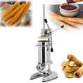 Oiyekntd gofrownica / opiekacz, 2 l / 3 l Maszyna napełniająca, Churros Maszyna, Maszyna do deseru, Churro Maker, 3 l, 2 l, Profesjonalne, Stal nierdzewna, do domu 2 l/3 l