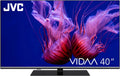 JVC, LT- 40VQF555D Smart TV, 40 cali, TV, QLED, HDR, potrójny tuner DVB- T2, S2, Full HD, czarny, dioda LED LT-40VQF555D DVB-T2