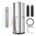 VEVOR, Filter, 5.68 l, dotyk, kemping, stal nierdzewna, na podstawie Kempingi