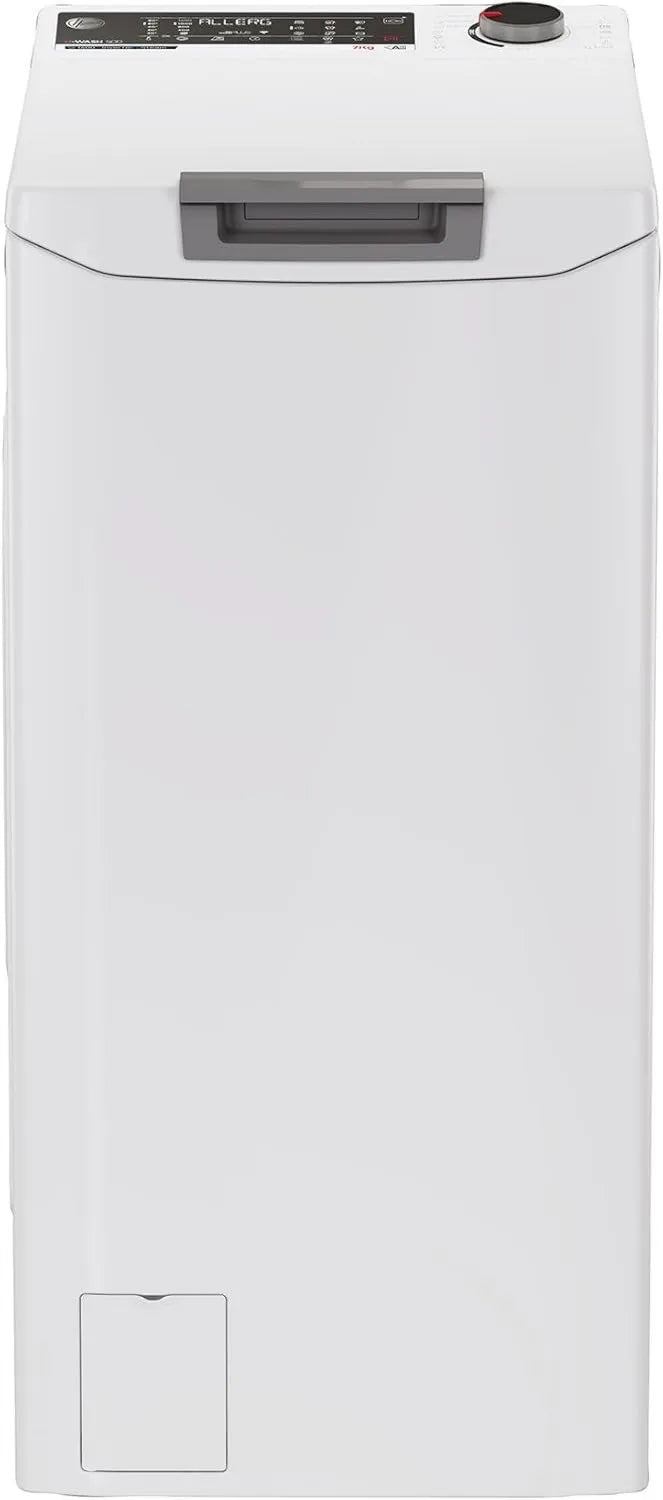 Hoover THOS476TM5-S pralka, sterowanie WiFi, łączność Bluetooth, Pralka ładowana od góry 7 kg, inteligentna obsługa z Wi-Fi i Bluetooth