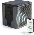 poolomio, Elektryczny grzejnik, 1000 l, WiFi, aplikacja, ® Mini pompa ciepła do basenu 5 kW z kontrolą przez aplikację WiFi - Ogrzewanie