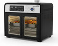 BEST DIRECT, Piec elektryczny, 28 l, 1700 W, 18 programów, grill, LCD ekran, STARLYF Doble Door Piekarnik Piekarnik powietrza XXL 28 l, Drzwi podwójne
