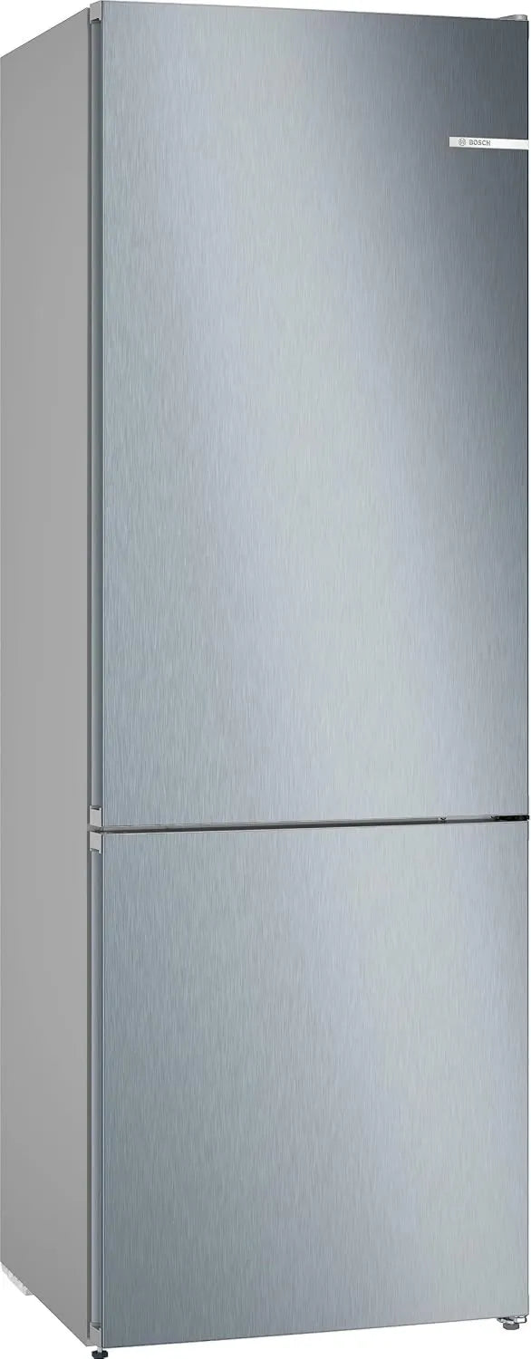 Bosch lodówka, KGN492LDF kombinowana, 203 x 70 cm, bez mróz, oświetlenie LED, stal nierdzewna, z zamrażarką, NoFrost, VitaFresh, Seria 4