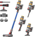 Kaelor odkurzacz pionowy, Odkurzacz K10 650 W / 55KPa / 80, 650 W, dotyk, ssanie aparatury elektrycznej, K10 Odkurzacz Broom z drutem 650 W / 55KPa / 80 Min z automatycznym modem 650 W/55KPa/80