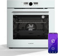 KLARSTEIN piekarnik do zabudowy, Elektryczny piekarnik, 73 l, 11 programów, do zabudowy, WiFi, Kontrola aplikacji, 11 Funkcje, Elegancki Design, Triple Glass Cold Door