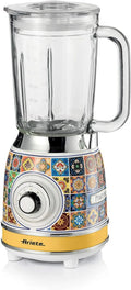 Ariete blender kielichowy, Mikser, 1, 5 l, 1000 W, stal nierdzewna, 4 Speedy + Puls z funkcją szlifowania na lodzie, 4 Ostrza ze stali nierdzewnej, 583 Positano