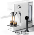 AMZCHEF, Mrozy mleczne, 1, 5 l, Emulgator mleczny, Duży zbiornik, Profesjonalny, Ekspres do kawy espresso 20 bar, 5 l zbiornik wodny