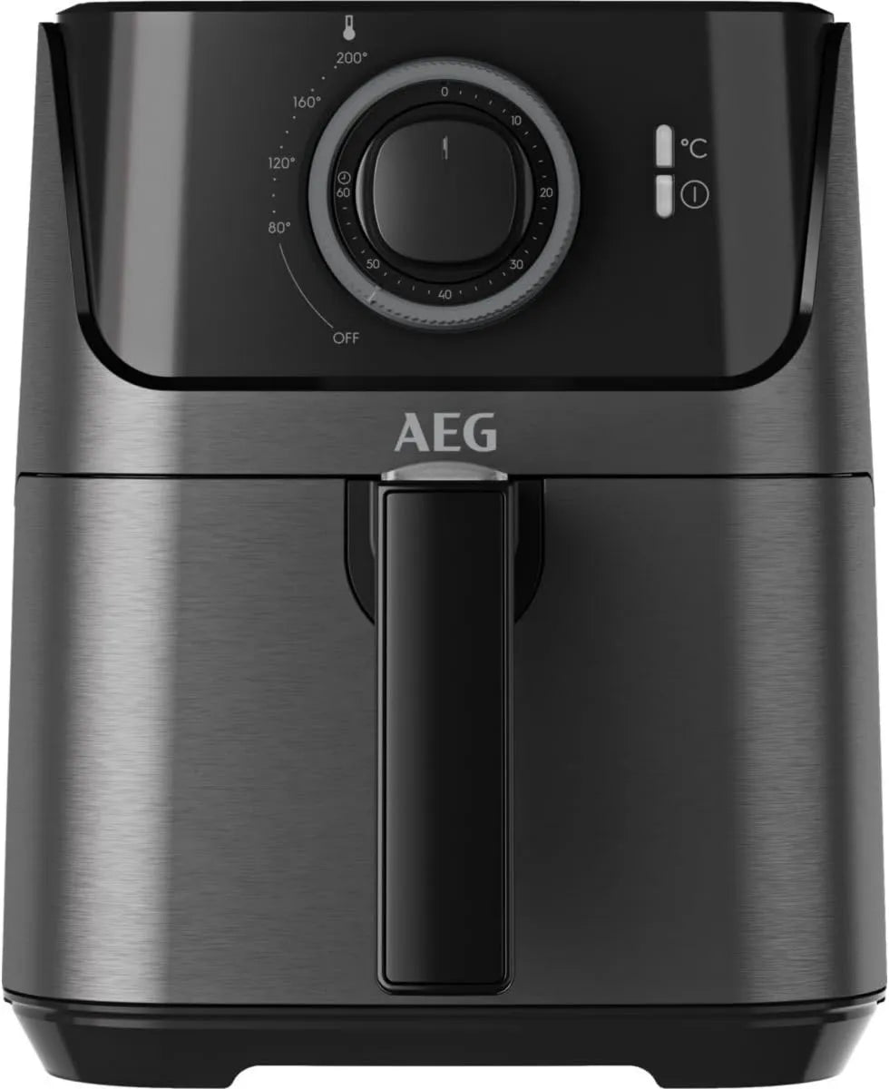 AEG frytkownica beztłuszczowa, AF5- 1- 4GB, 2, 5 l, 350 W, zegar, wyjmowany, 2 strefy temperatury, 60 min, maksymalna temperatura 200°C AF5-1-4GB