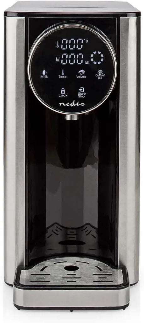 Dozownik gorącej wody, 2,7 l, aluminium/czarny, 2600 W