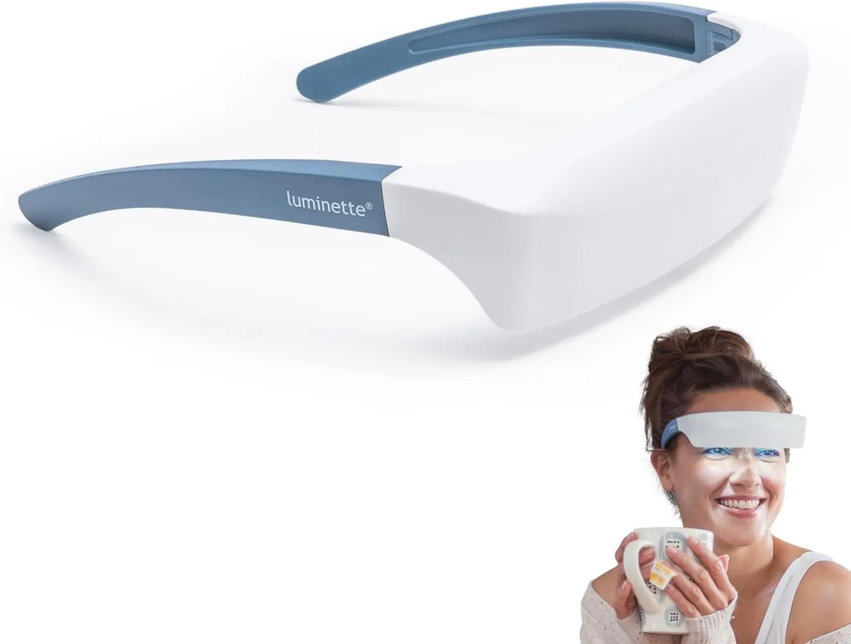 Luminette, Lampa, przenośna, 2 luminototerapia Okulary w wersji 2024