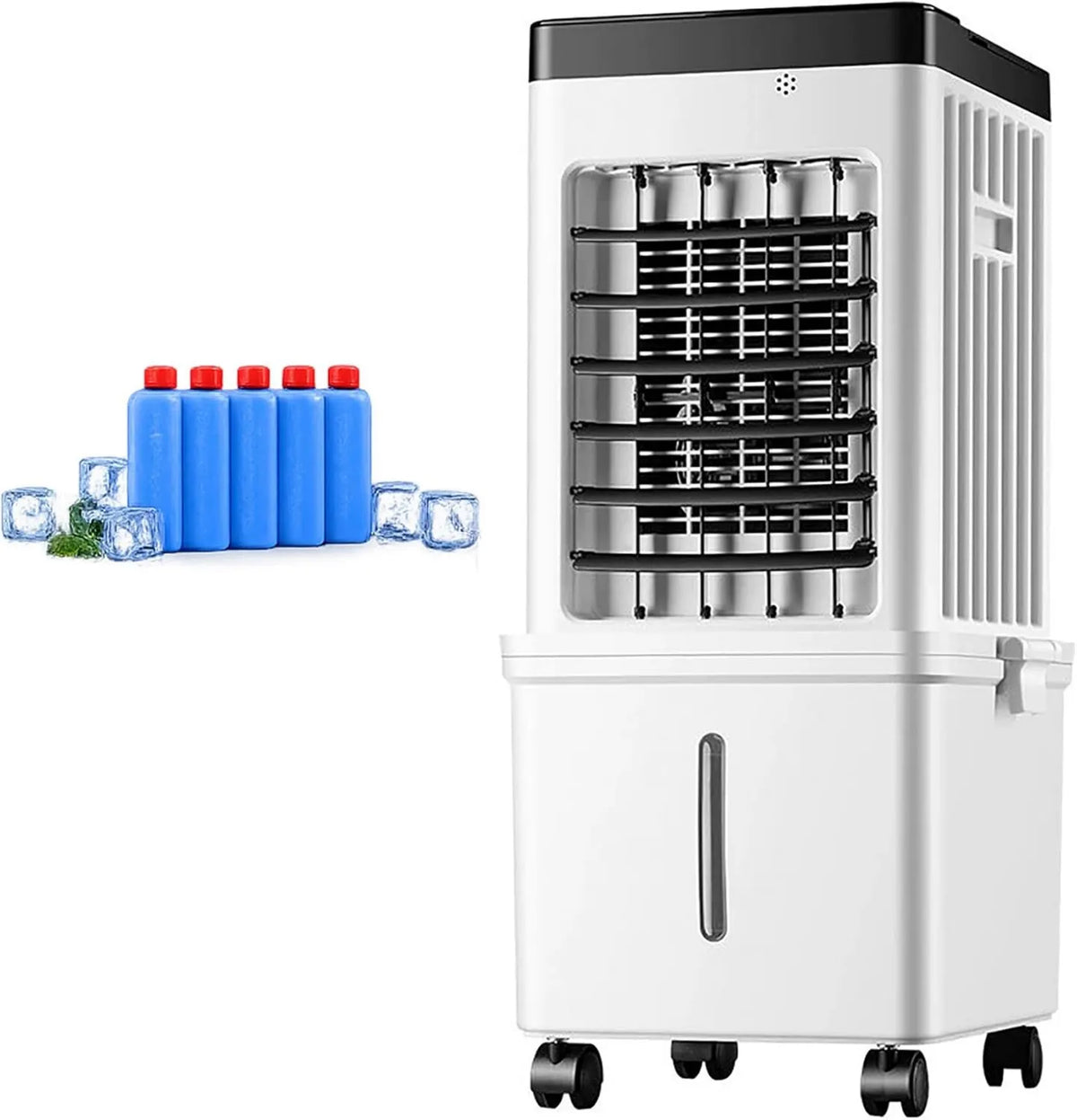 JCSRYD, Chłodziarka, Przenośna, 15 l, 65 W, 3 prędkości, dekoracja w salonie, cichy, dekoracja pokoju